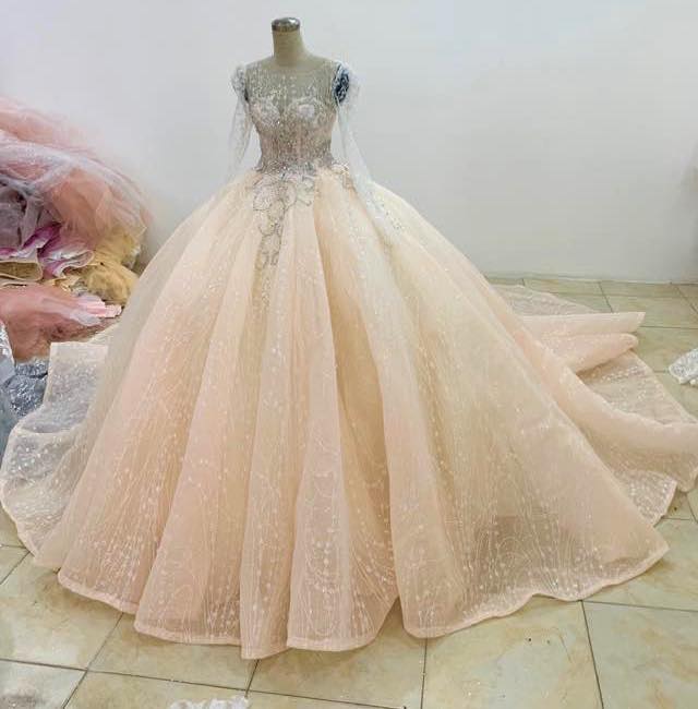 princess wedding gowns with sparkles